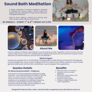 Sound Bath with Micaela