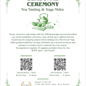 Fall Equinox Ceremony | Yoga Nidra & Tea Tasting with Emily