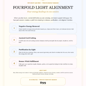 Fourfold Light Alignment with Mary