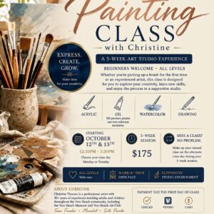 Painting Class with Christine